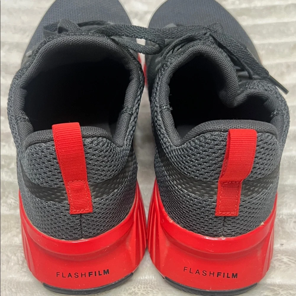Reebok Men's Black and Red Athletic Sneakers